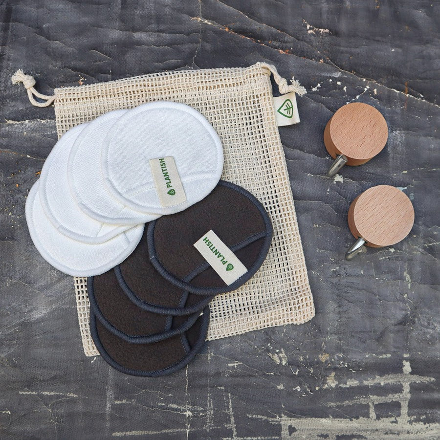 Cotton + Bamboo Facial Rounds Set