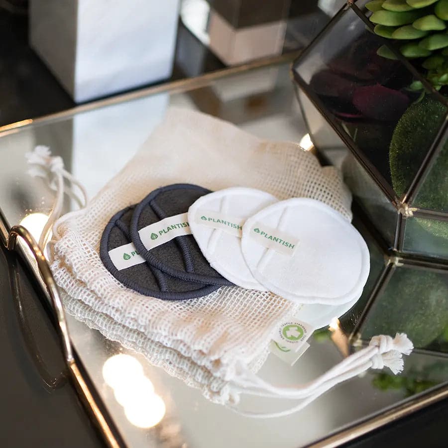 Cotton + Bamboo Facial Rounds Set