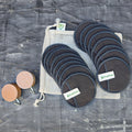 Bamboo Charcoal Facial Rounds Set