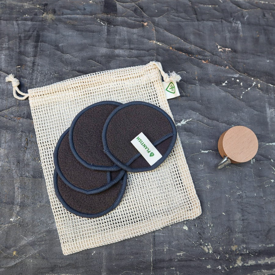 Bamboo Charcoal Facial Rounds Set